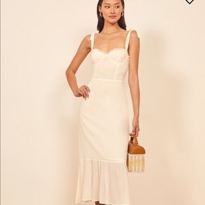 COPY - Reformation Nikita Dress in White